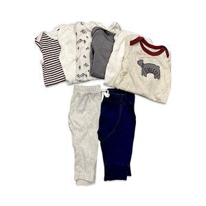 Baby Boys Clothing Bundle Lot / 8 Total Items / Size 6-9 Months